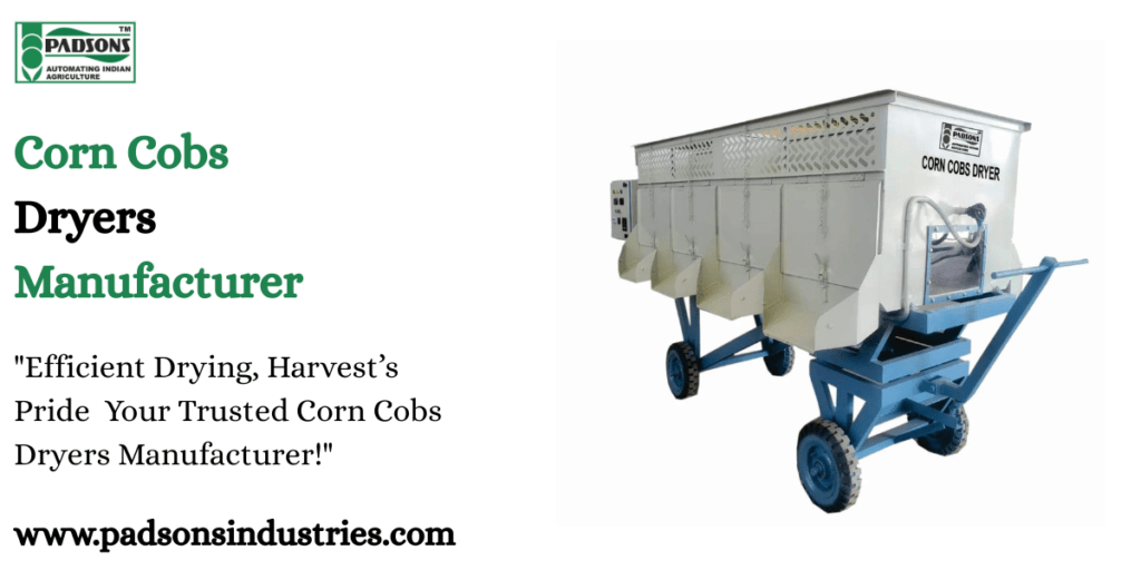 Corn Cobs Dryers Manufacturer