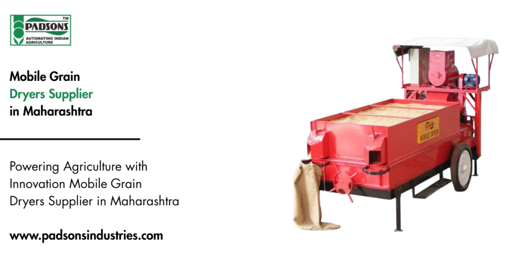 Mobile Grain Dryers Supplier in Maharashtra