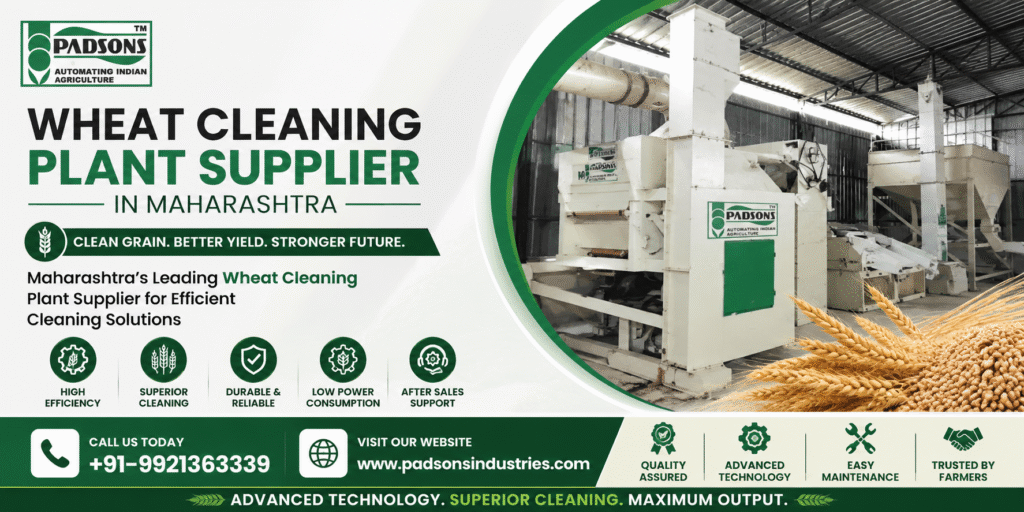Wheat Cleaning Plant Supplier in Maharashtra